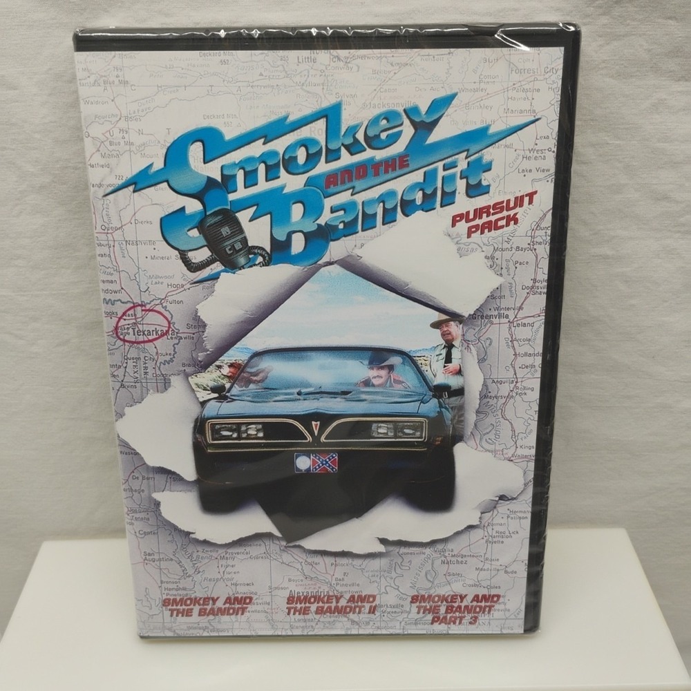 Smokey and the Bandit Pursuit Pack (DVD) Trilogy Burt‎ Reynolds Sally Fields